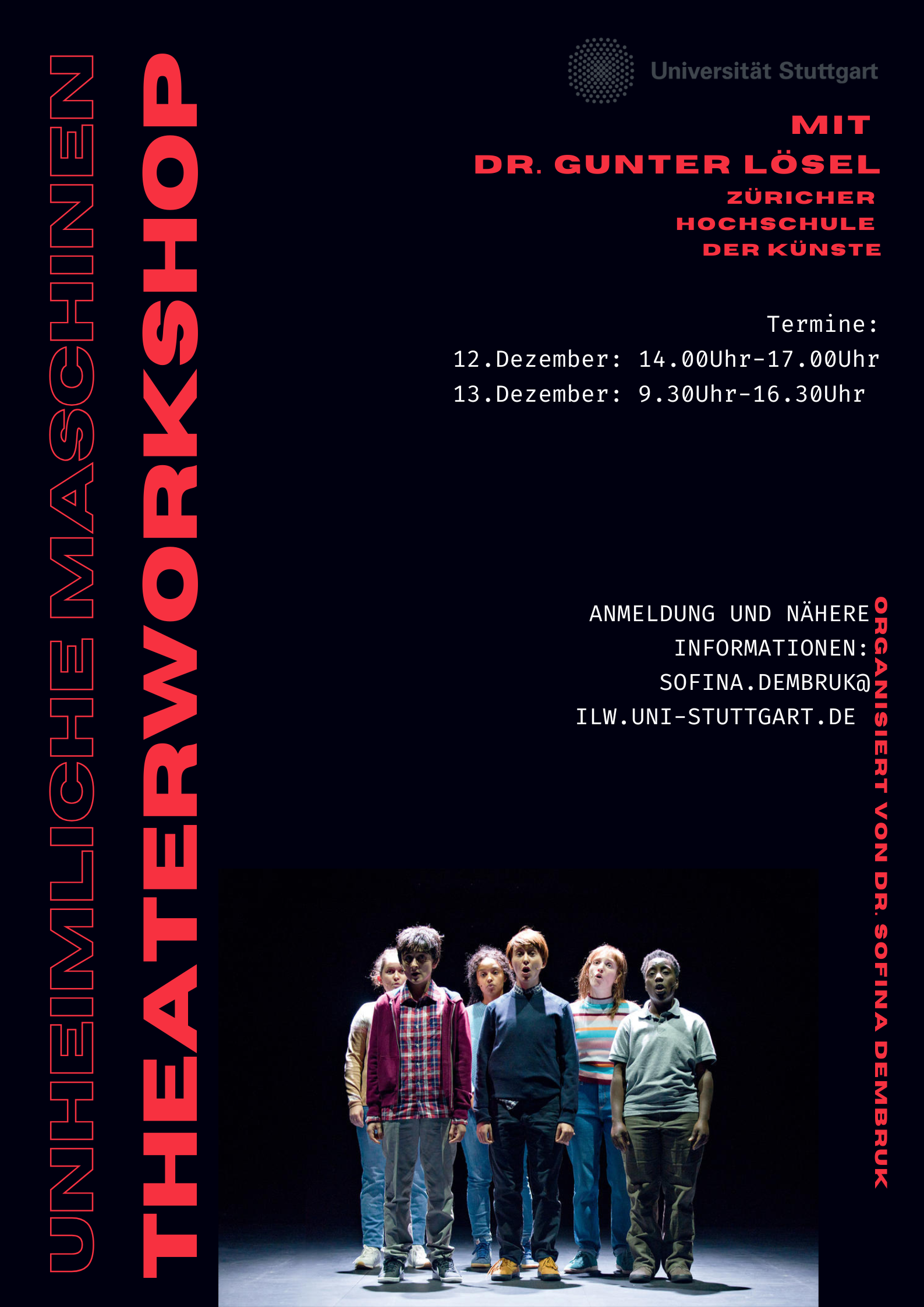 Theaterworkshop_Unheimliche Maschinen_Plakat