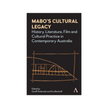 Book Cover of Mabo's Cultural Legacy