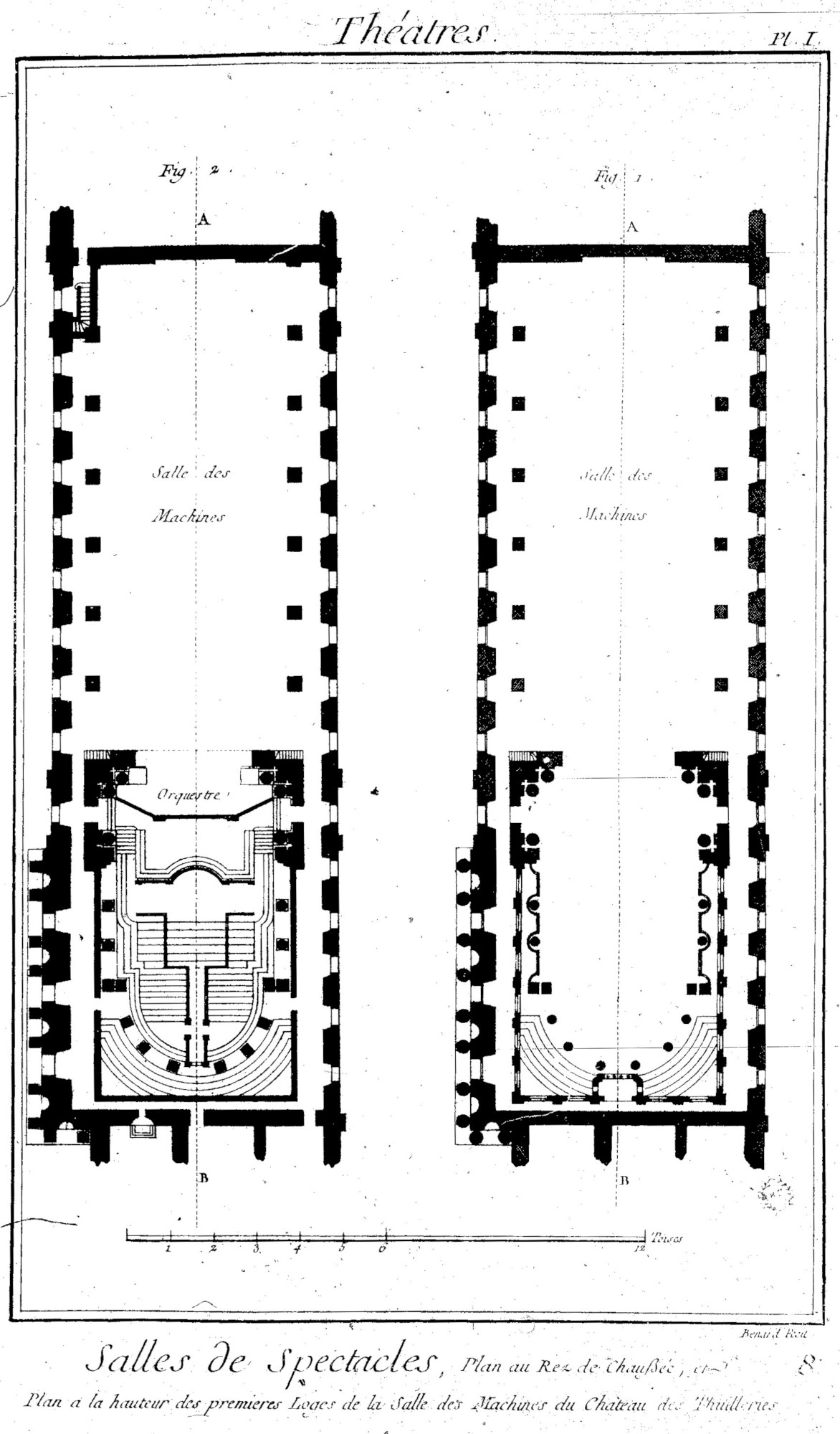 Grundriss Maschinentheater