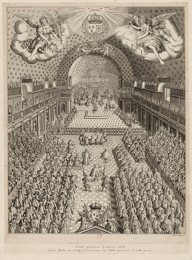 Picquet: Petit-Bourbon, tenue des États généraux de 1614