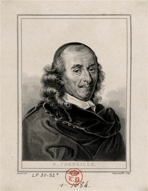 Pierre Corneille (1606-1684): Dequevauviller François-Jacques (1783-vers 1848), graveur; Devéria Achille (1800-1857) (d'après)